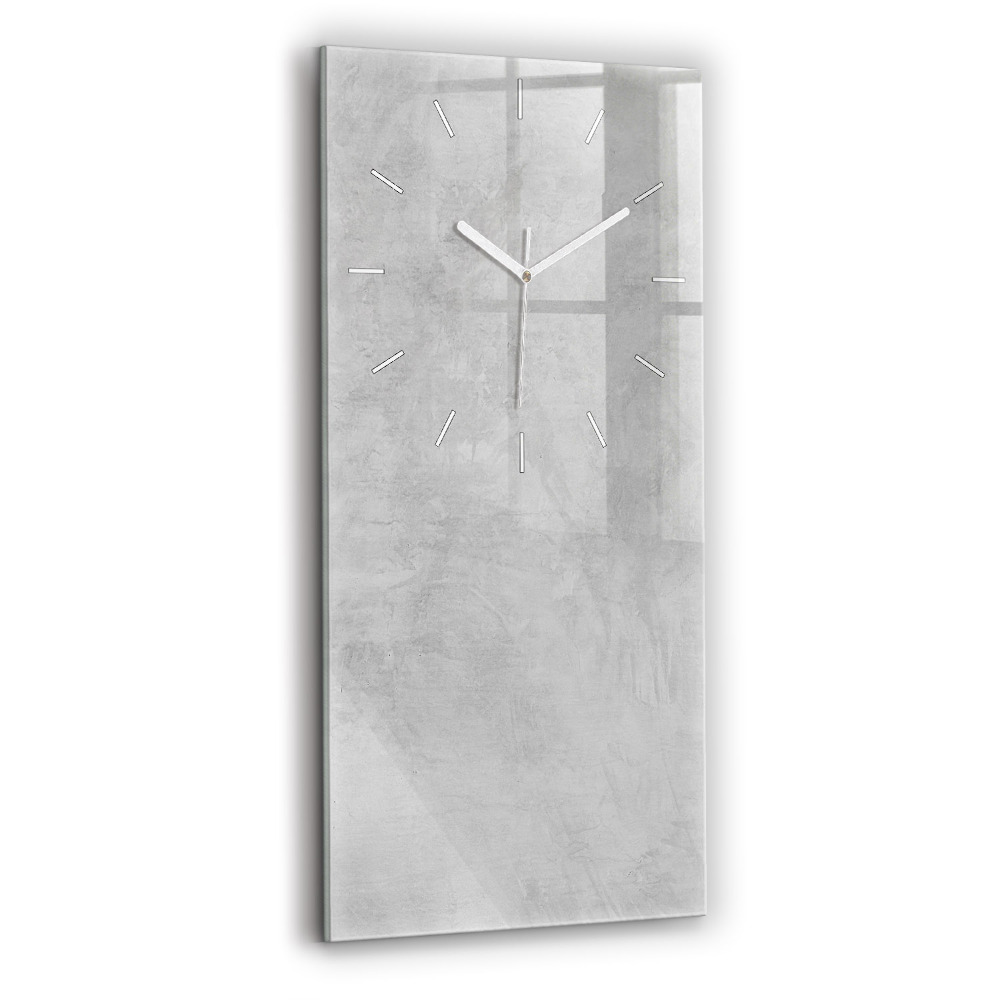 Négyszögletes üvegóra 30x60 Kő fal