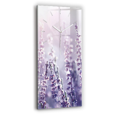 Négyszögletes fali üvegóra 30x60 Absztrakció