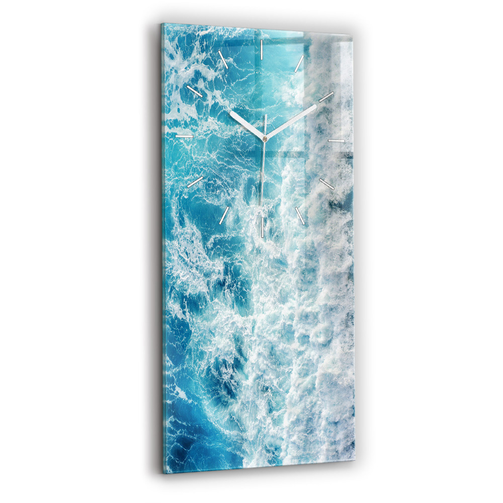 Függőleges üvegóra 30x60 óceánhullámok