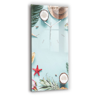 Téglalap alakú üvegóra 30x60 Nyári kompozíció