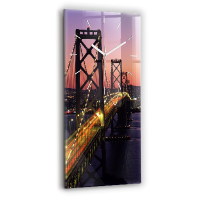 Téglalap alakú üvegóra 30x60 USA naplemente