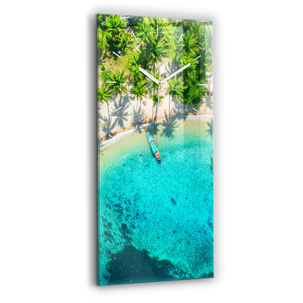 Függőleges üvegóra 30x60 Koh Tao trópusi tengerpart