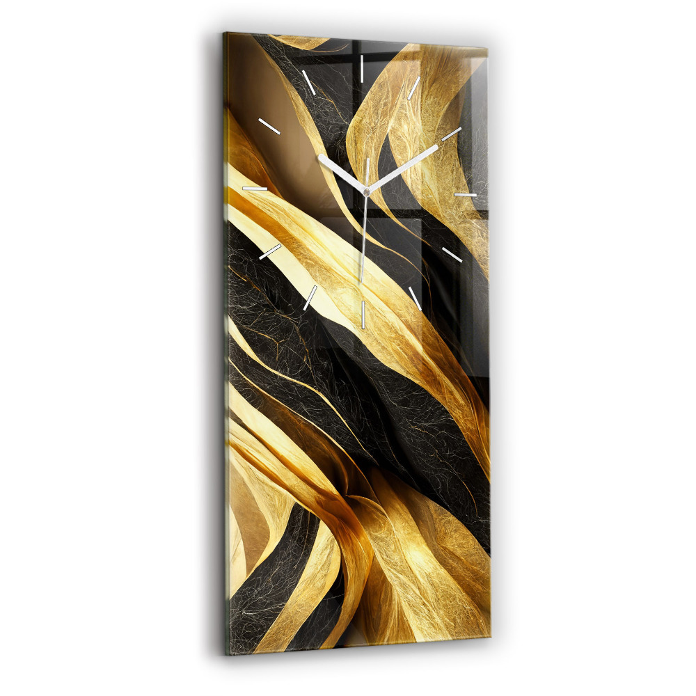 Négyszögletes üvegóra 30x60 Elegáns absztrakció