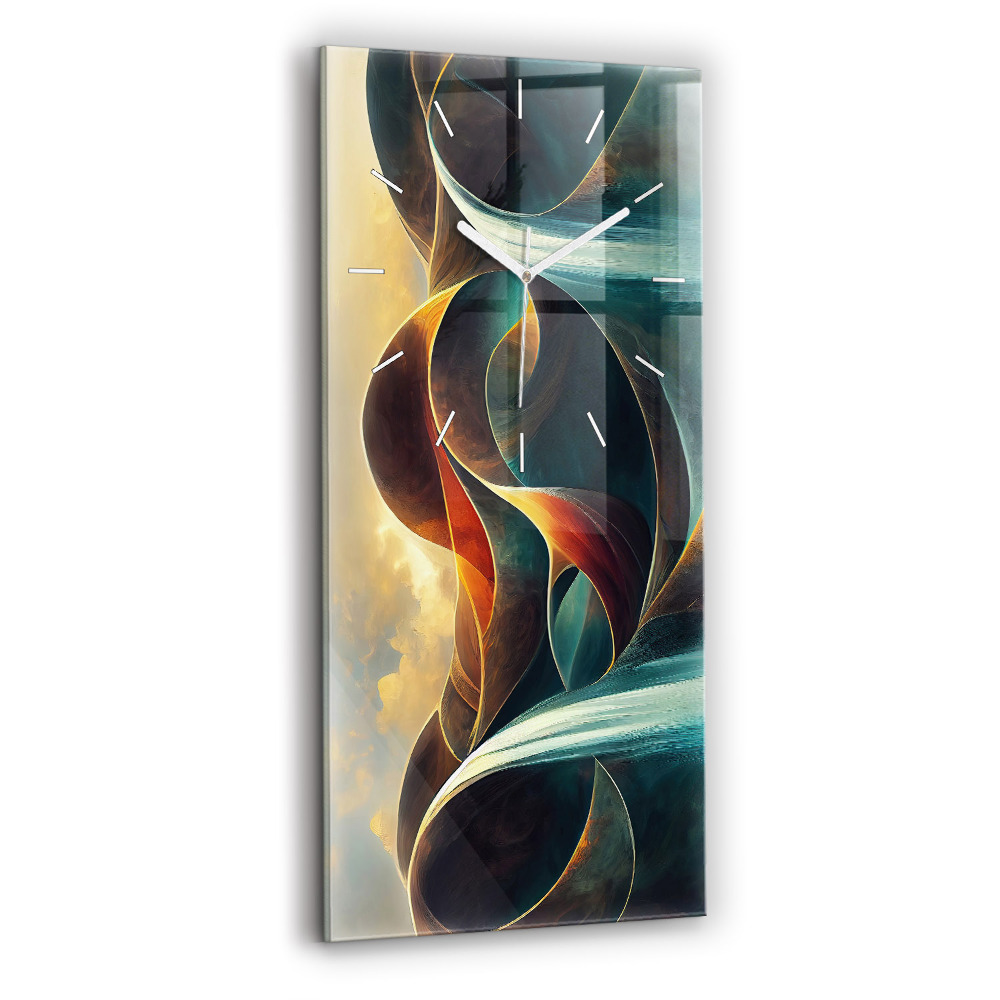 Négyszögletes fali üvegóra 30x60 Áramló vízesés