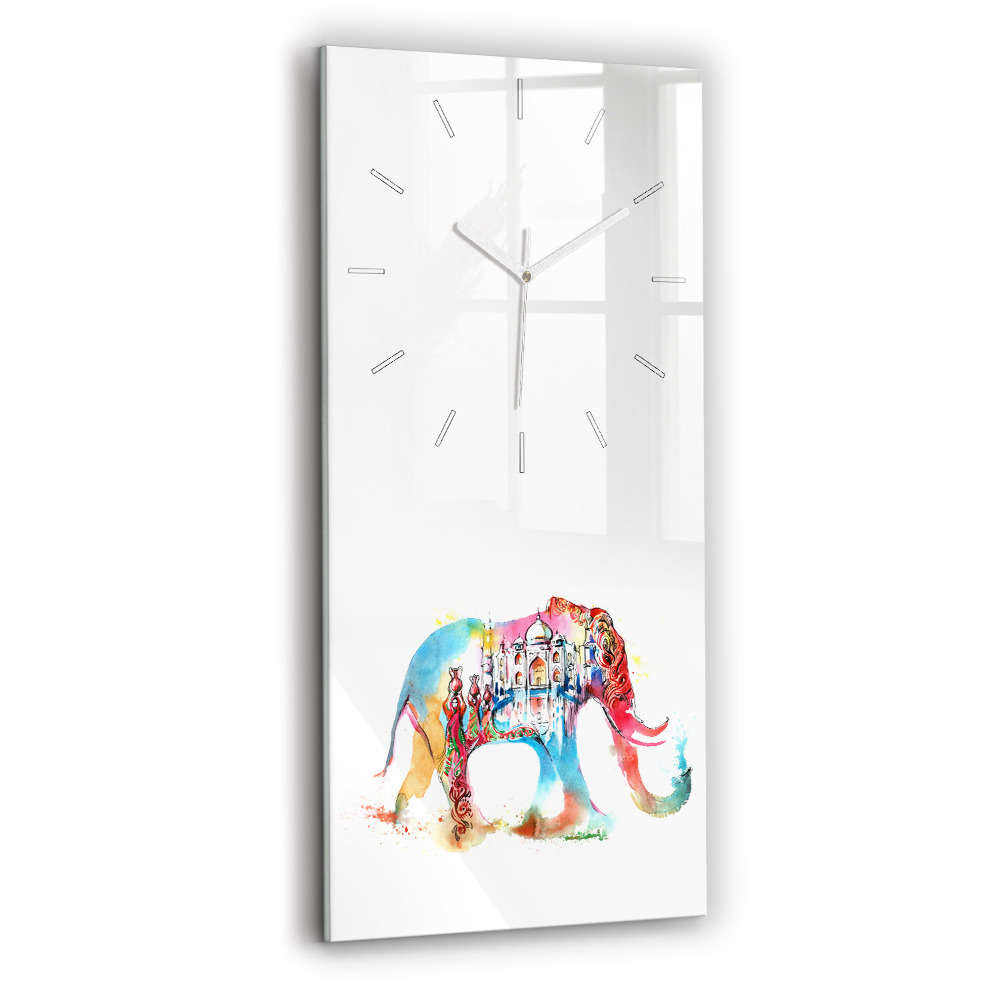 Négyszögletes üvegóra 30x60 indiai kultúra