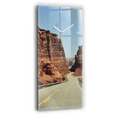 Négyszögletes fali üvegóra 30x60 66-os út az USA-ban