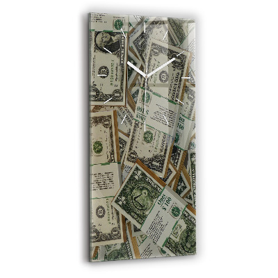 Négyszögletes fali üvegóra 30x60 1 amerikai dollár