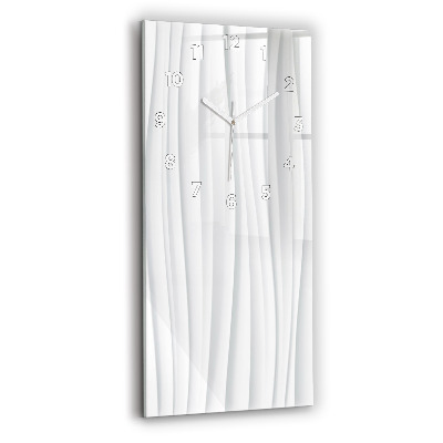 Téglalap alakú üvegóra Hullámok textúrája