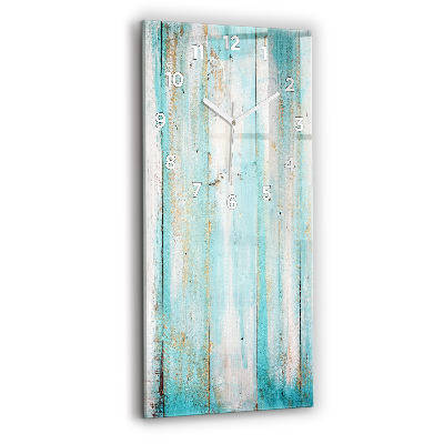 Függőleges üvegóra Kék táblák