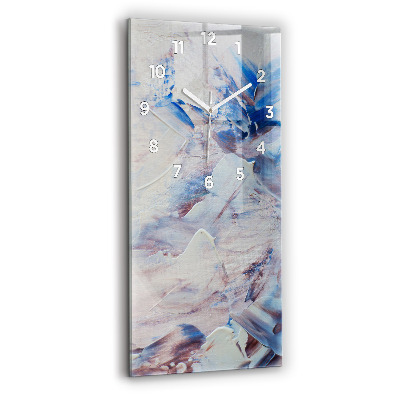 Függőleges üvegóra Absztrakt festék textúra