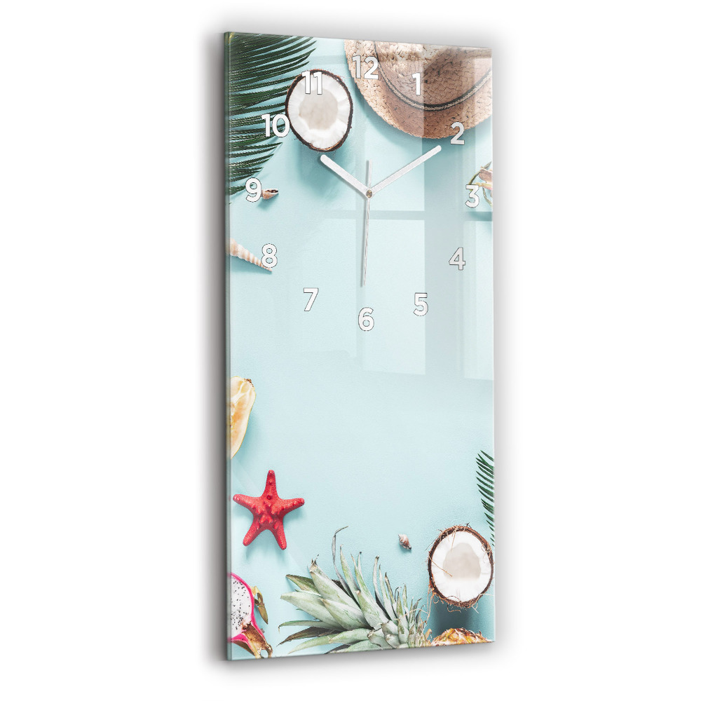 Téglalap alakú üvegóra Nyári kompozíció