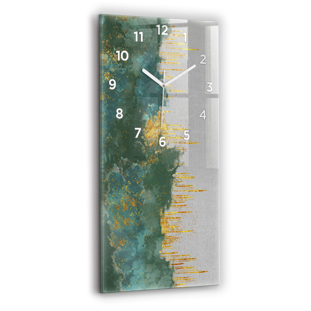 Négyszögletes üvegóra Dekoratív minta