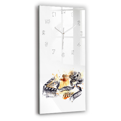 Függőleges üvegóra Kamerás filmezés