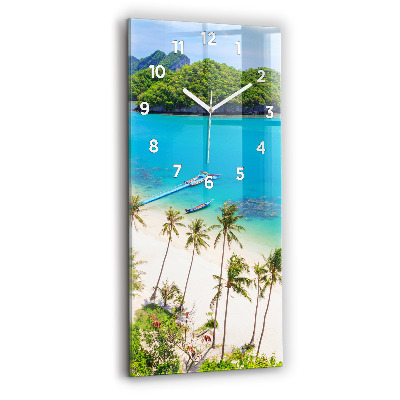 Négyszögletes fali üvegóra Thaiföld nemzeti park