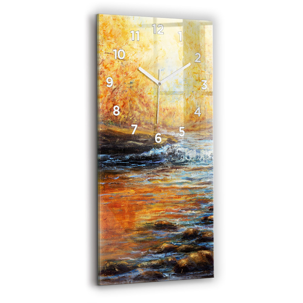 Függőleges üvegóra Művészi művészet