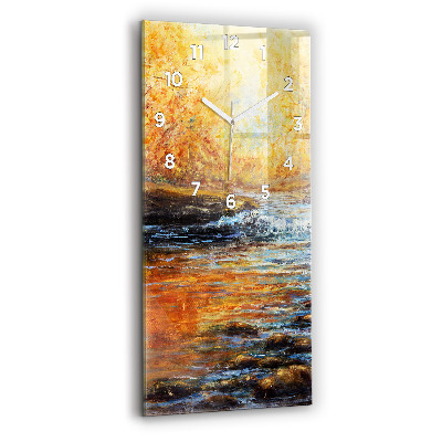 Függőleges üvegóra Művészi művészet