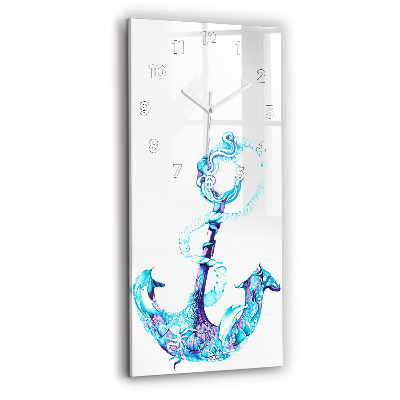 Négyszögletes üvegóra Viharhorgony