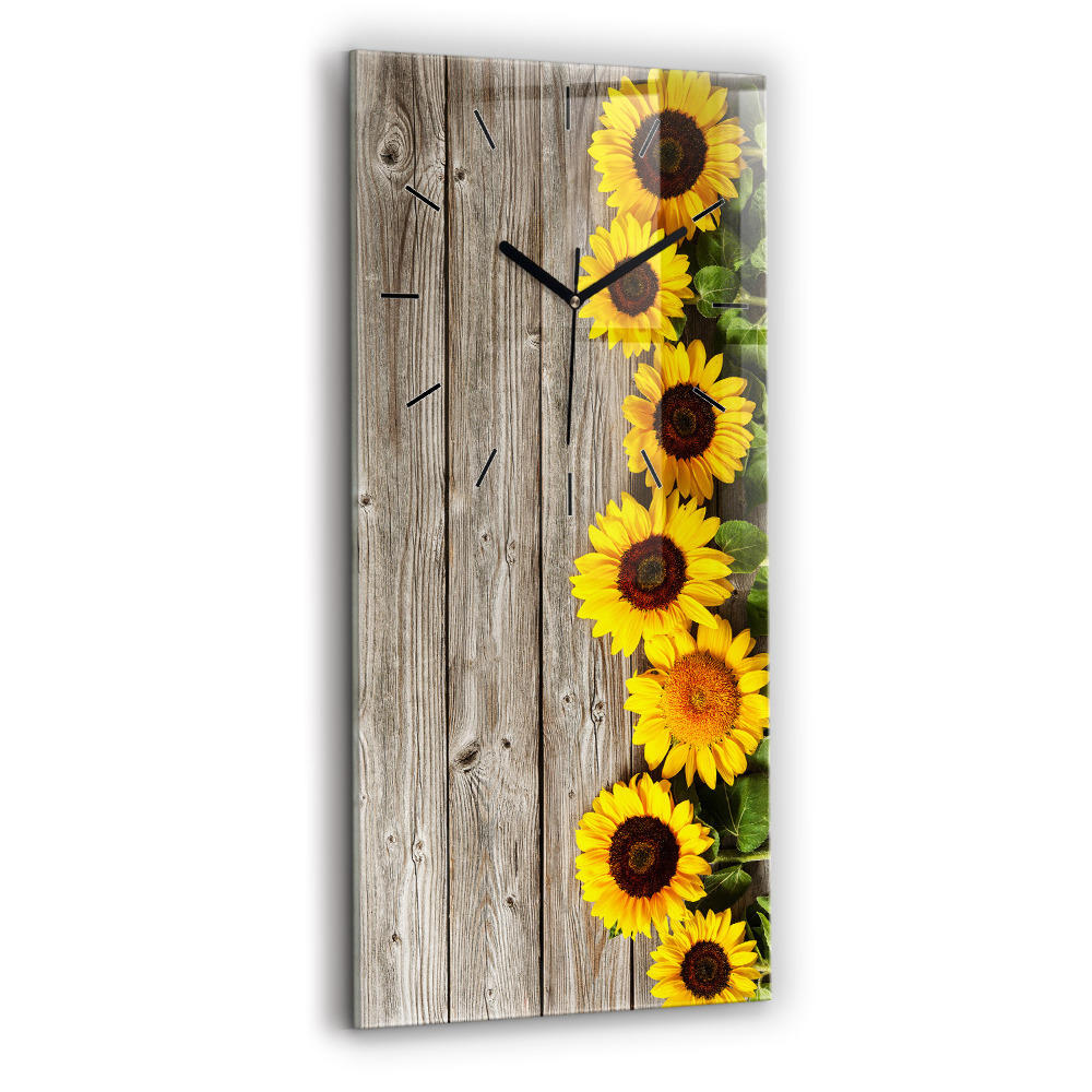 Téglalap alakú üvegóra 30x60 Napraforgó táblákon