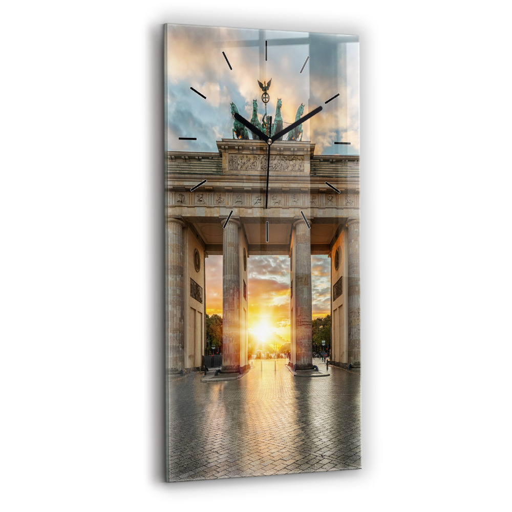 Téglalap alakú üvegóra 30x60 Brandenburgi kapu Berlinben