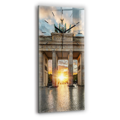 Téglalap alakú üvegóra 30x60 Brandenburgi kapu Berlinben
