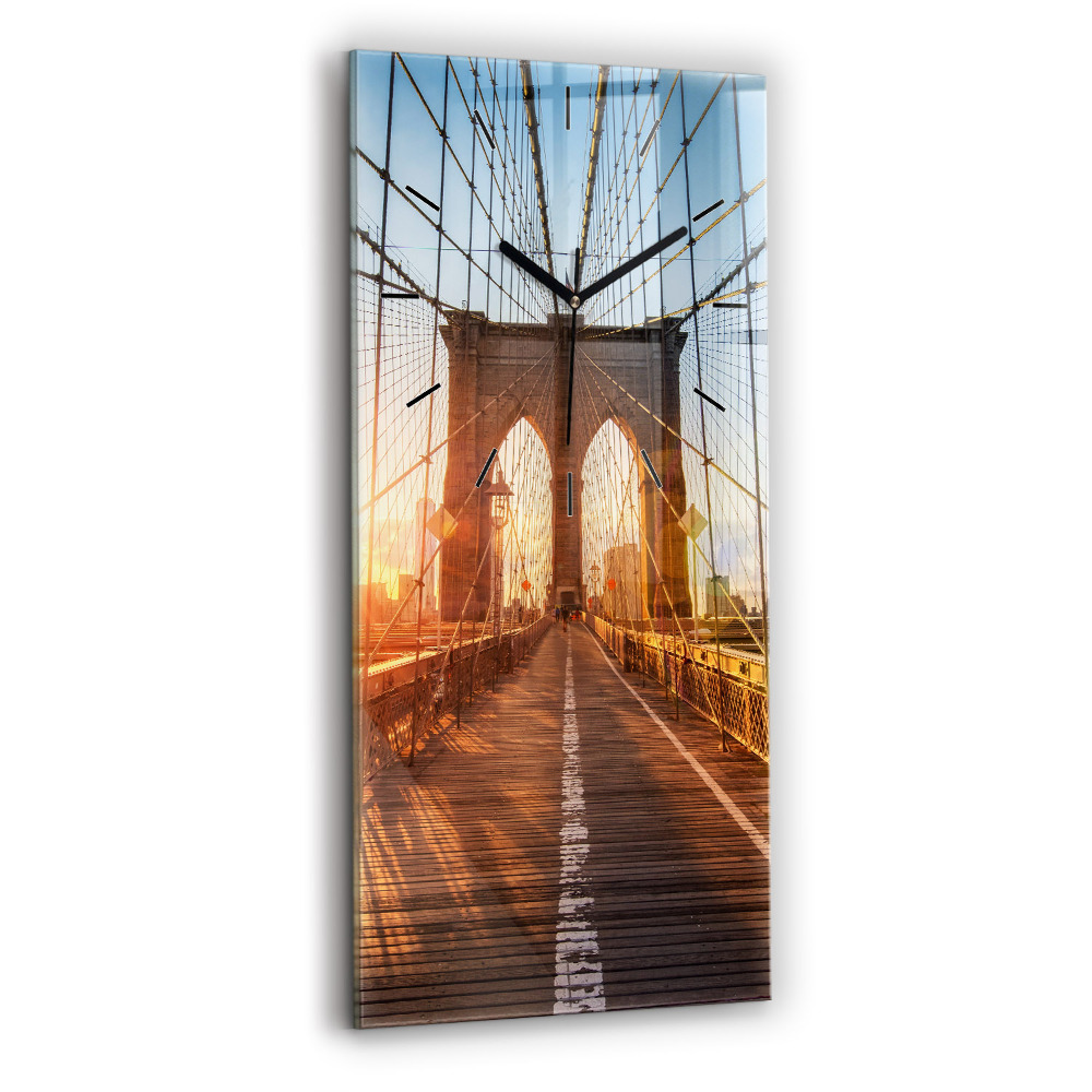 Téglalap alakú üvegóra 30x60 Brooklyn Bridge NYC