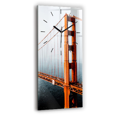 Téglalap alakú üvegóra 30x60 Golden Gate híd