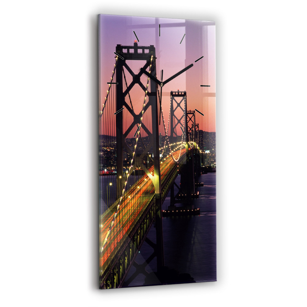 Téglalap alakú üvegóra 30x60 USA naplemente