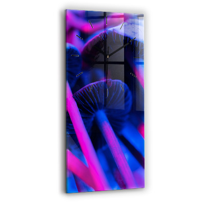 Téglalap alakú üvegóra 30x60 Varázslatos színes gombák