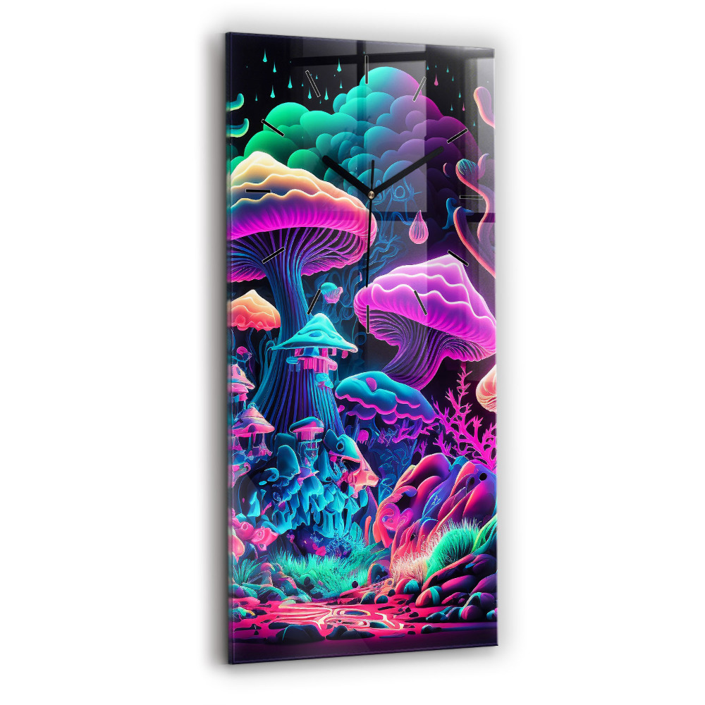 Téglalap alakú üvegóra 30x60 Neon gomba