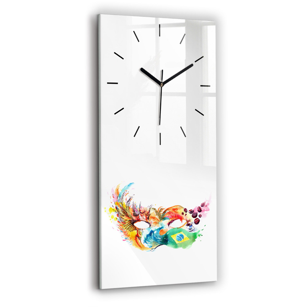 Téglalap alakú üvegóra 30x60 Kultúra - brazil zászló