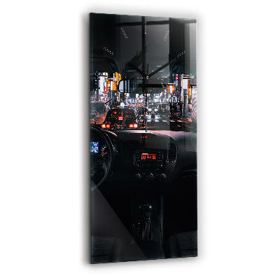 Téglalap alakú üvegóra 30x60 Autó Tokióban