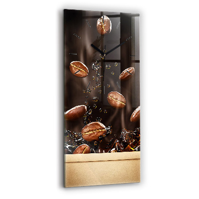 Téglalap alakú üvegóra 30x60 Forró kávé