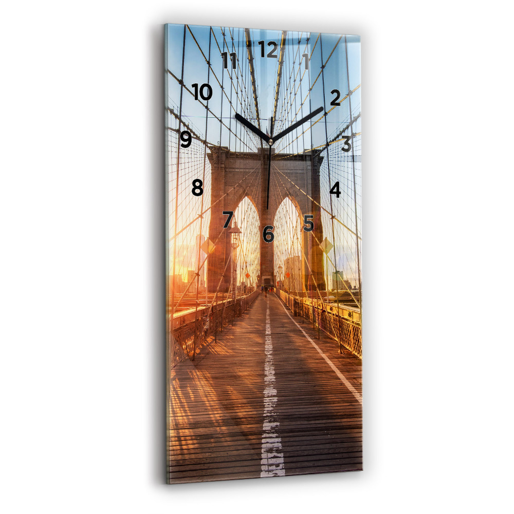 Téglalap alakú üvegóra 30x60 Brooklyn Bridge NYC