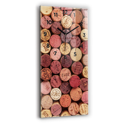 Négyszögletes fali üvegóra 30x60 Bordugók