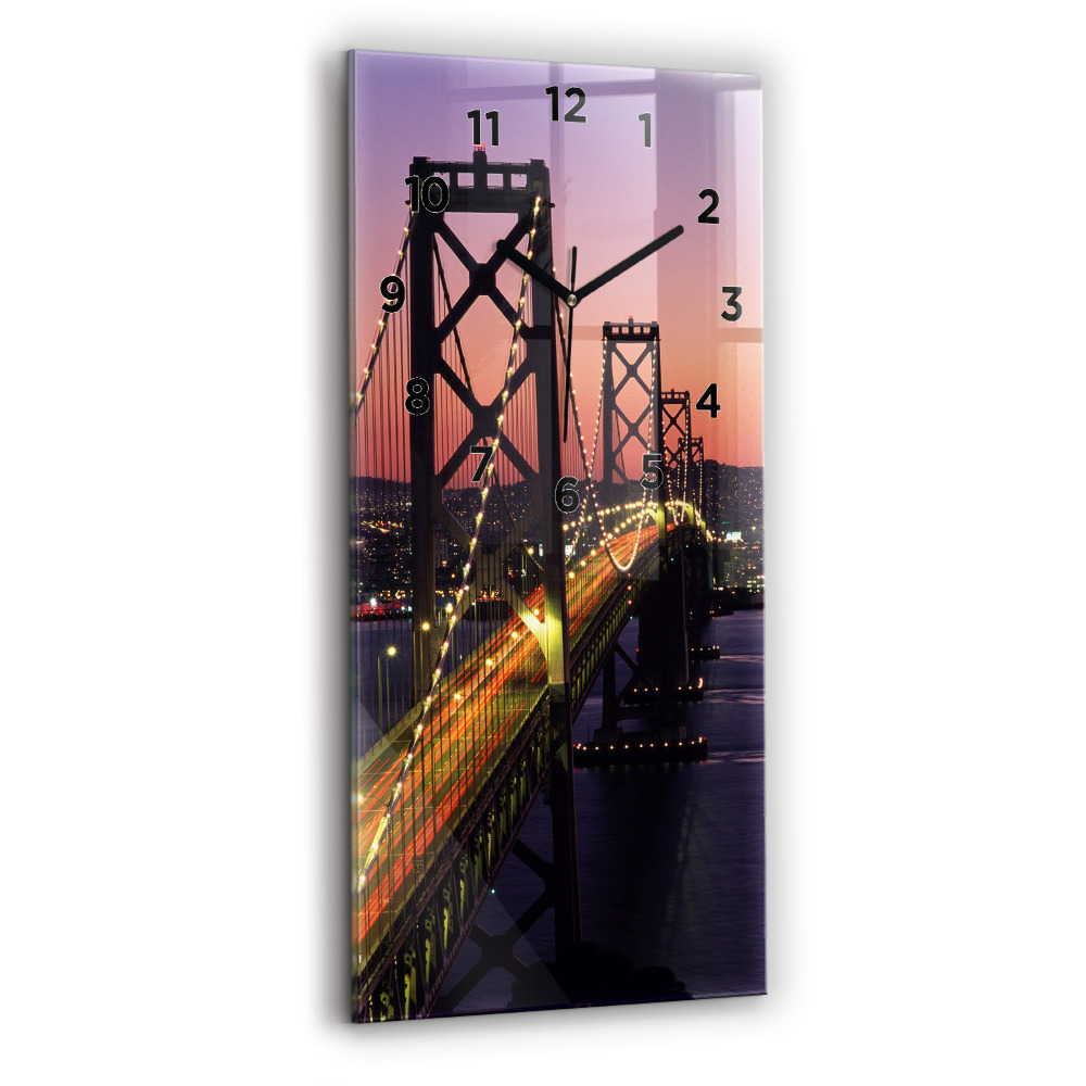 Téglalap alakú üvegóra 30x60 USA naplemente