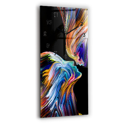 Téglalap alakú üvegóra 30x60 Érzelmi művészet