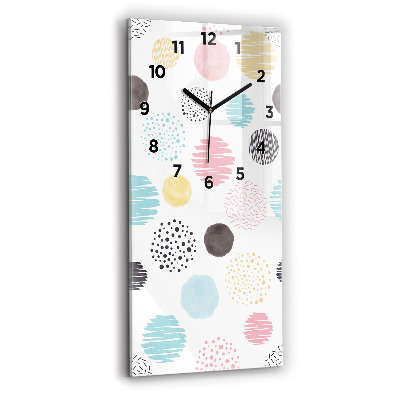 Téglalap alakú üvegóra 30x60 Geometriai minta