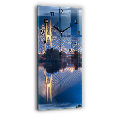 Függőleges üvegóra 30x60 Rędziński híd Wrocław