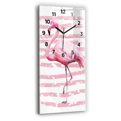 Téglalap alakú üvegóra 30x60 Flamingo grafika