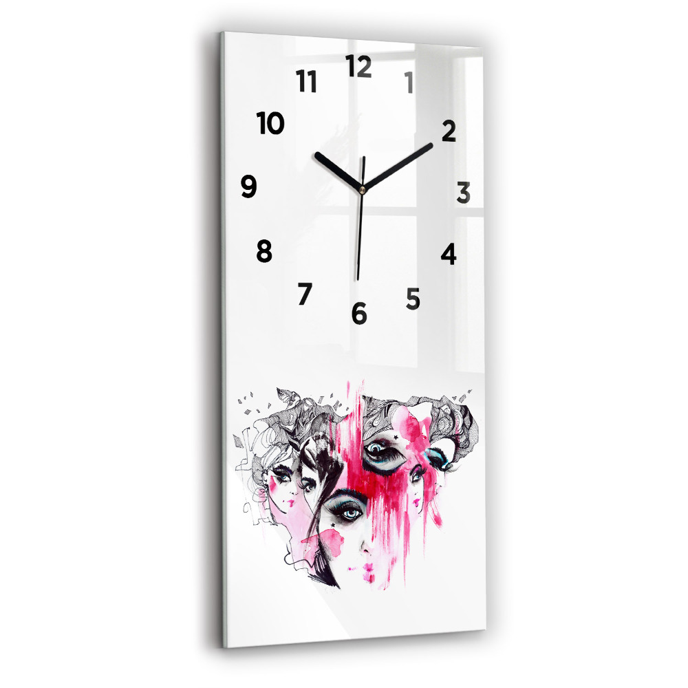 Függőleges üvegóra 30x60 Az absztrakció sok arca