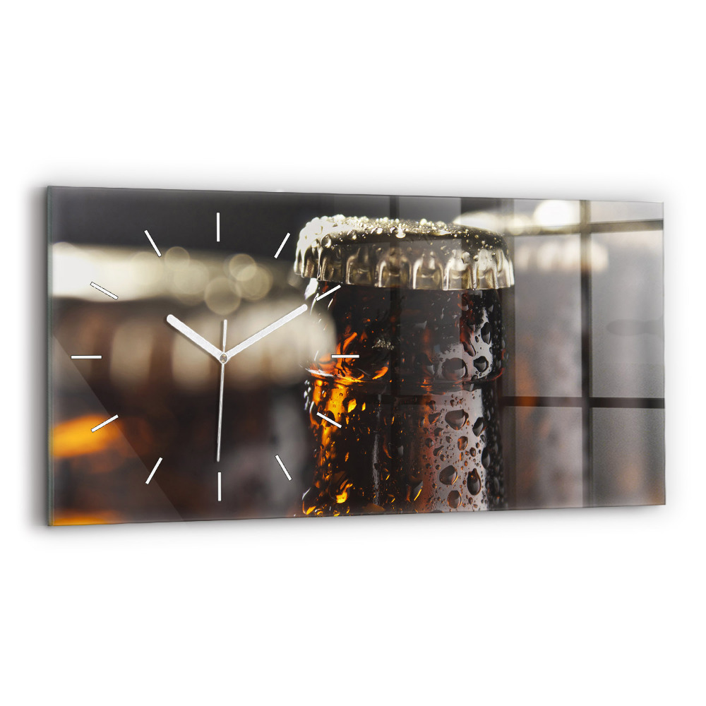 Vízszintes üvegóra 60x30 Üveg palackok