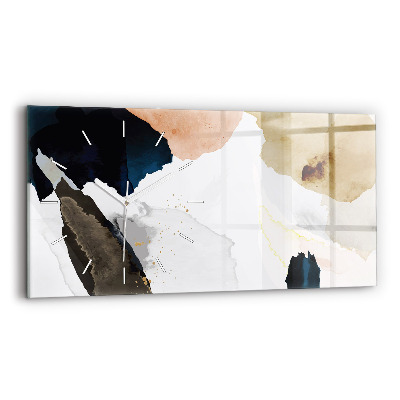 Üvegóra vízszintesen 60x30 Absztrakciós foltok