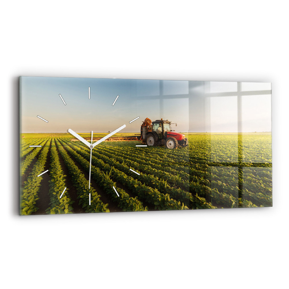 Üvegóra vízszintesen 60x30 Traktor permetezés egy mezőt