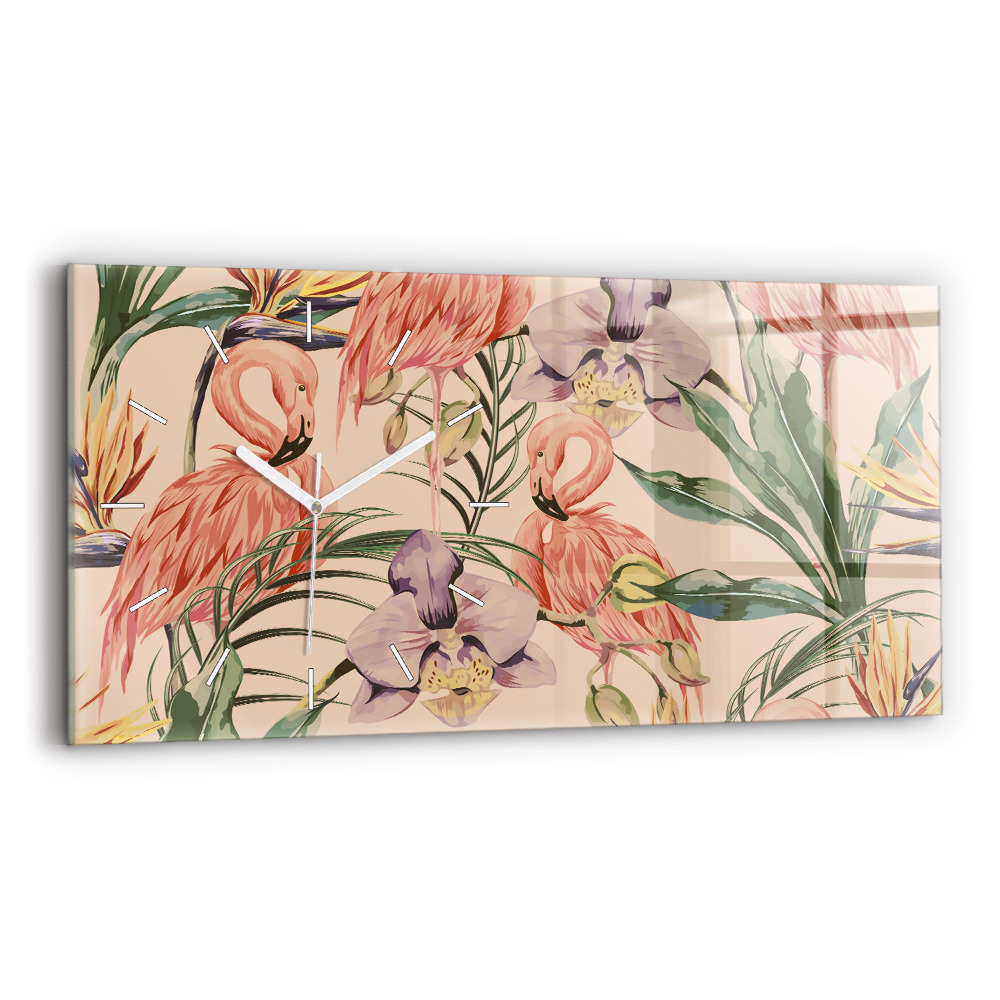 Üvegóra vízszintesen 60x30 Trópusi pálmalevél