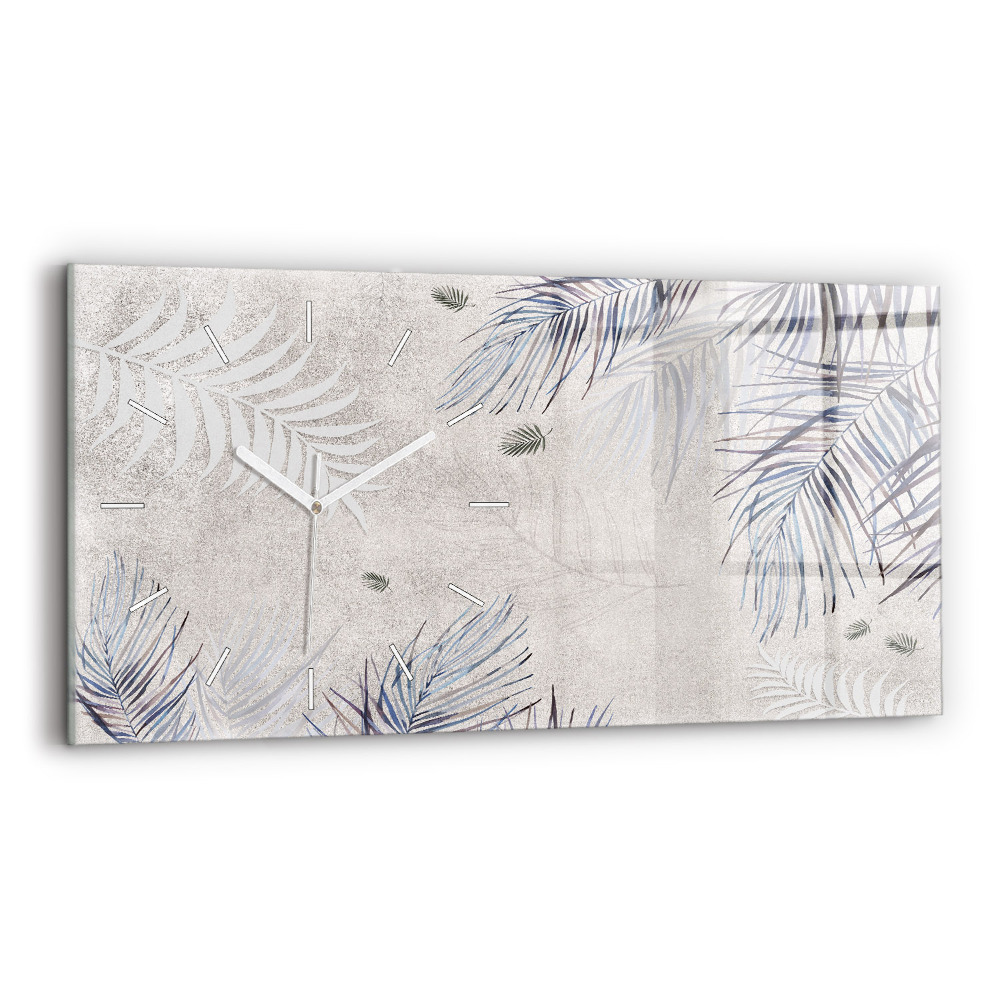 Üvegóra vízszintesen 60x30 pálmafa levél