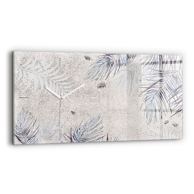 Üvegóra vízszintesen 60x30 pálmafa levél