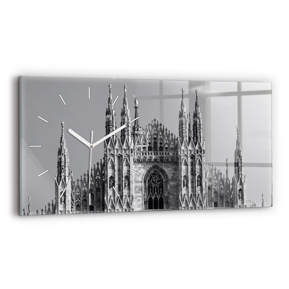 Üvegóra vízszintesen 60x30 Duomo di Milano katedrális