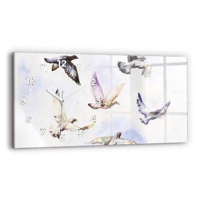 Üvegóra vízszintesen 60x30 Repülő madarak
