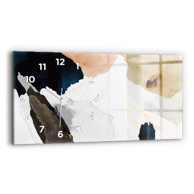 Üvegóra vízszintesen 60x30 Foltok absztrakt