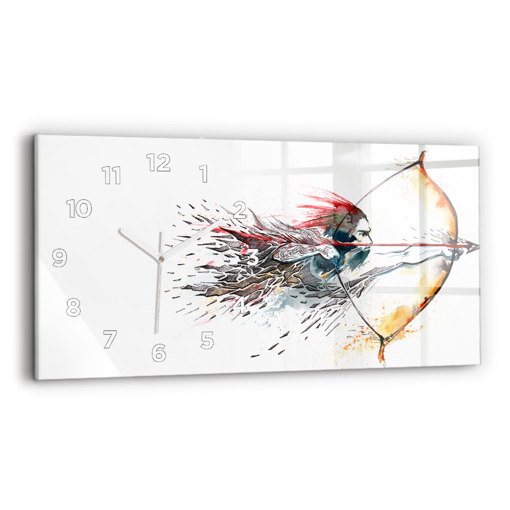 Üvegóra vízszintesen 60x30 Harcos vadászat közben